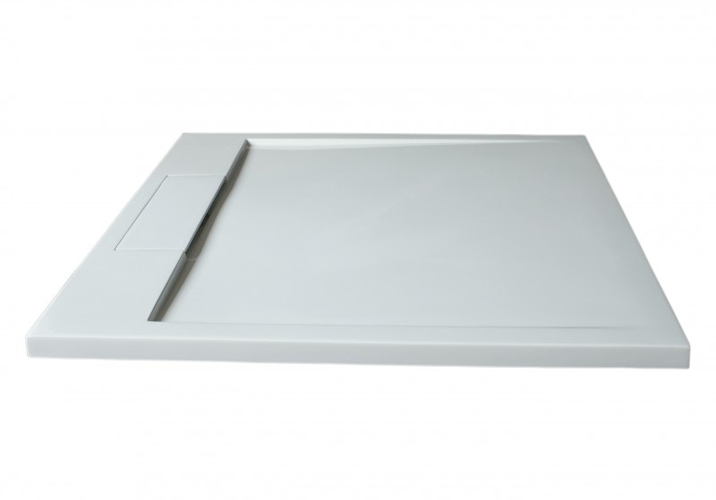 Mineralguss Duschtasse quadratisch M9090CW / PB3087G - Weiß glänzend - 90x90x3,5cm
