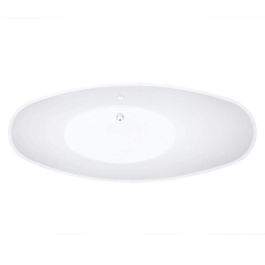 Freistehende Badewanne VICE Acryl Weiß - 183,5 x 78,5 cm - Oberfläche & Standarmatur wählbar Freistehende Badewanne VICE Acryl Weiß - 183,5 x 78,5 cm - Oberfläche & Standarmatur wählbar