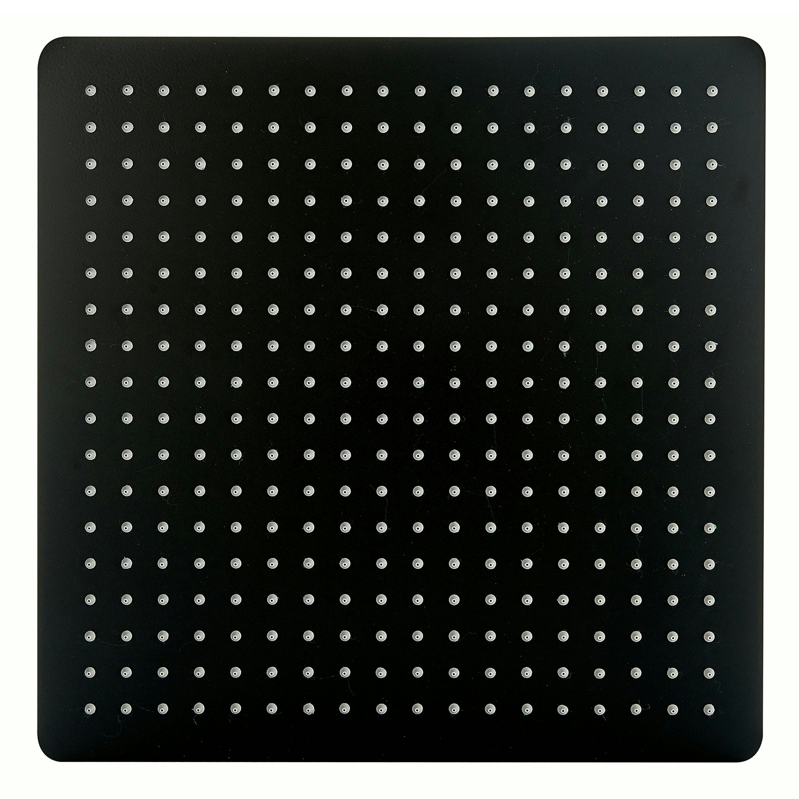 XXL-Regendusche Edelstahl-Duschkopf DPG2001 superflach in Schwarz - 40 x 40 cm XXL-Regendusche Edelstahl-Duschkopf DPG2001 superflach in Schwarz - 40 x 40 cm