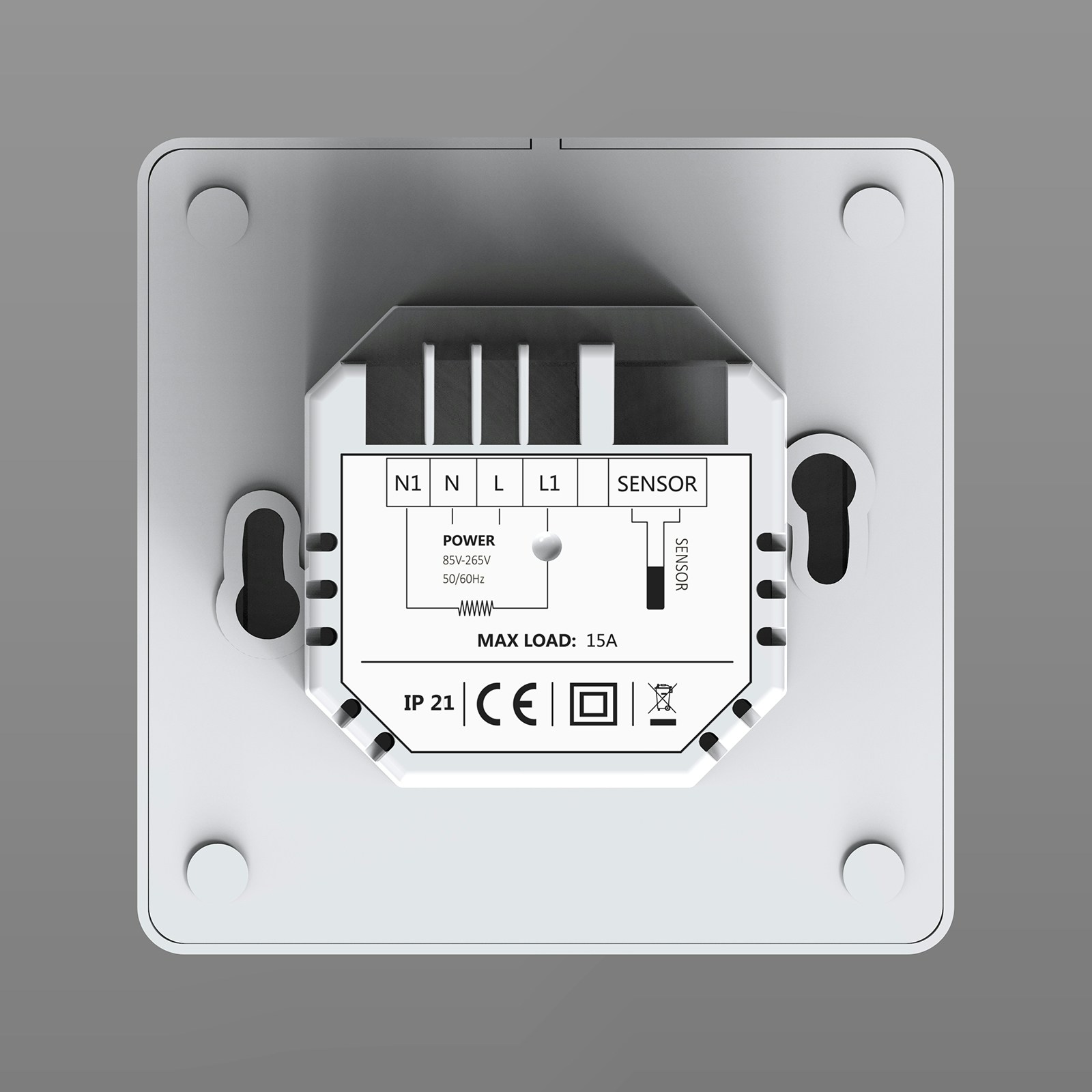 Thermostat ET61W White für elektrische Fußbodenheizung mit TWIN-Technologie - Steuerung über Smartphone Thermostat ET61W White für elektrische Fußbodenheizung mit TWIN-Technologie - Steuerung über Smartphone