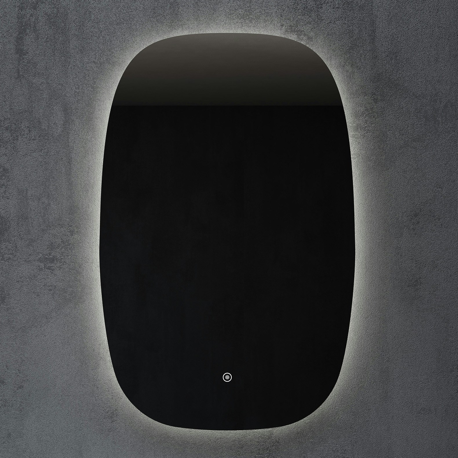 2x LED Badspiegel INALCO mit Spiegelheizung - 58 x 90 cm