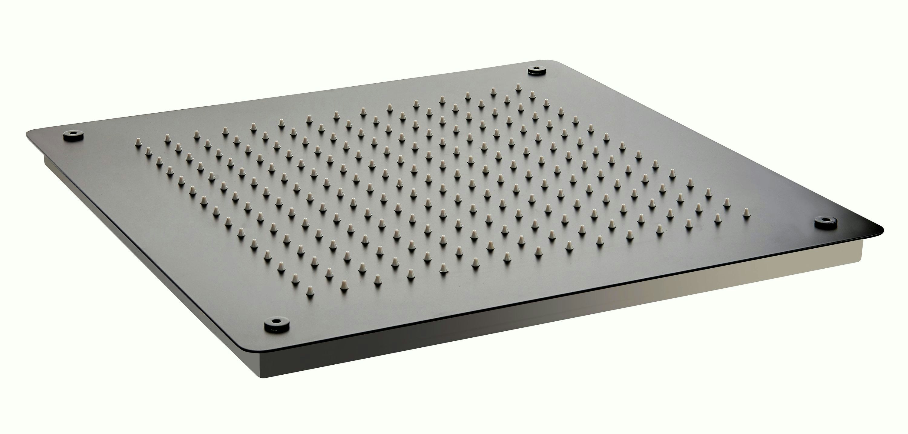 XXL-Regendusche Edelstahl-Deckenbrause DPG5005 superflach in Schwarz - 50 x 50 cm - Deckeneinbau XXL-Regendusche Edelstahl-Deckenbrause DPG5005 superflach in Schwarz - 50 x 50 cm - Deckeneinbau